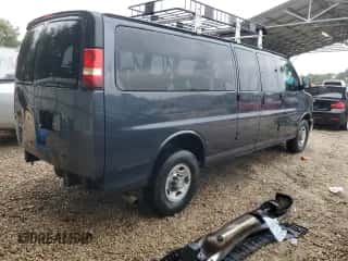 2014 Chevrolet Express Passenger LT с VIN 1GAZG1FG7E1182769, выставлен на аукционе Copart как лот 79478444 с пробегом 109 355 миль миль и Списание • Salvage title. История ставок и продаж доступна на DreamBid. Изображение 3.