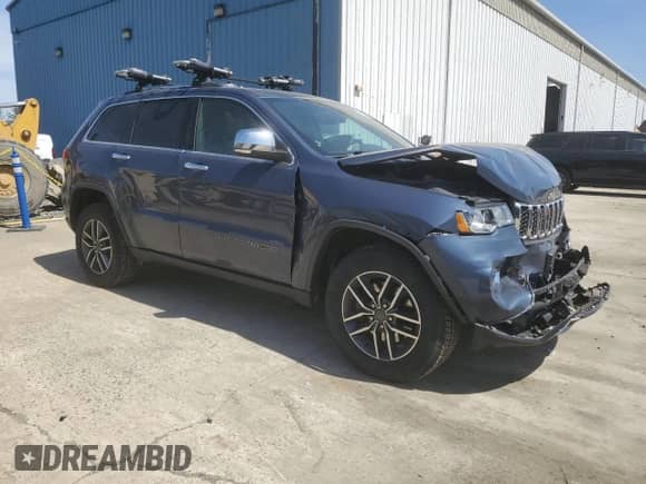 2021 Jeep Grand Cherokee Limited X with VIN 1C4RJFBG6MC616310, listed as a Copart auction lot 53998005 with 89,409 mi miles and Salvage title. Bid and sale history available at DreamBid. Image 4.