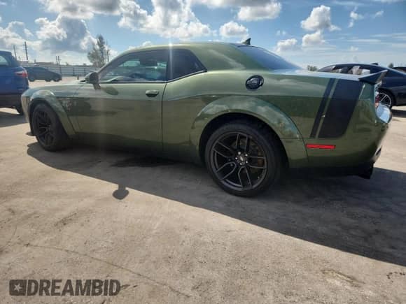 2020 Dodge Challenger R/T Scat Pack с VIN 2C3CDZFJ9LH106182, выставлен на аукционе Copart как лот 80397075 с пробегом 52 329 миль миль и На запчасти • Non repairable. История ставок и продаж доступна на DreamBid. Изображение 2.