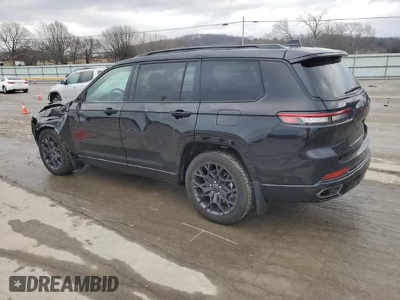 2023 Jeep Grand Cherokee Summit с VIN 1C4RJKEG3P8846527, выставлен на аукционе Copart как лот 43654505 с пробегом 24 964 миль миль и Списание • Salvage title. История ставок и продаж доступна на DreamBid. Изображение 2.
