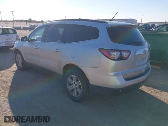 2013 Chevrolet Traverse LT with VIN 1GNKVJKD0DJ228782, listed as a IAAI auction lot 43404656 with 143,267 mi miles and . Bid and sale history available at DreamBid. Image 3.