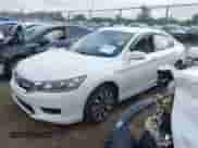 2014 Honda Accord with VIN 1HGCR6F3XEA003188, listed as a IAAI auction lot 42688576 with 130,099 mi miles and . Bid and sale history available at DreamBid. Image 17.