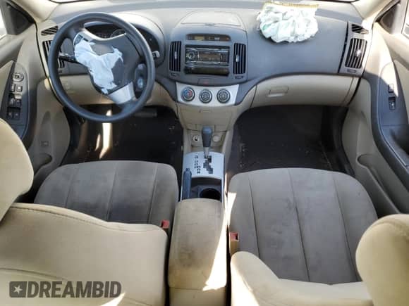 2009 Hyundai Elantra GLS with VIN KMHDU46D39U705867, listed as a Copart auction lot 68543925 with 112,185 mi miles and Salvage title. Bid and sale history available at DreamBid. Image 8.