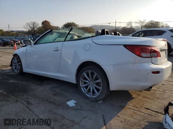 2015 Lexus IS 250 C with VIN JTHFF2C21F2533472, listed as a Copart auction lot 77987354 with Not provided miles and Salvage title. Bid and sale history available at DreamBid. Image 2.