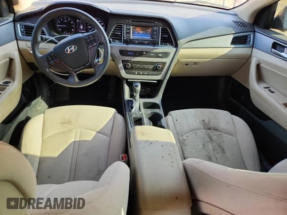 2015 Hyundai Sonata Eco с VIN 5NPE24AA9FH110331, выставлен на аукционе Copart как лот 80153245 с пробегом 208 841 миль миль и Списание • Salvage title. История ставок и продаж доступна на DreamBid. Изображение 8.