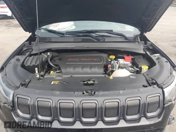 2022 Jeep Compass Trailhawk с VIN 3C4NJDDB4NT233475, выставлен на аукционе Copart как лот 66906345 с пробегом 27 895 миль миль и Списание • Salvage title. История ставок и продаж доступна на DreamBid. Изображение 12.