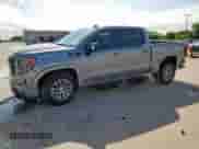 2023 GMC Sierra 1500 AT4 with VIN 1GTUUEE85PZ186223, listed as a Copart auction lot 59154585 with 32,727 mi miles and Salvage title. Bid and sale history available at DreamBid. Image 1.