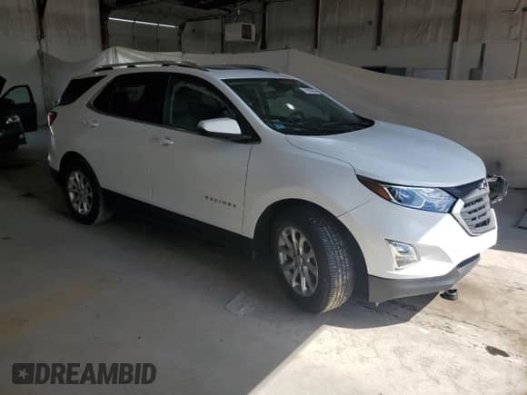 2018 Chevrolet Equinox LT z VIN 2GNAXJEV1J6351705, wystawiony jako Copart lot #71810485 z przebiegiem 57 221 mil mil oraz Szkoda całkowita • Salvage title. Historia ofert i sprzedaży dostępna na DreamBid. Obrazek 4.