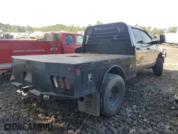 2008 Dodge 3500 SLT with VIN 3D7MX48A68G212092, listed as a Copart auction lot 68532744 with Not provided miles and Salvage title. Bid and sale history available at DreamBid. Image 3.