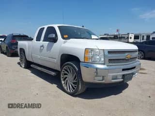 2012 Chevrolet Silverado 1500 LT with VIN 1GCRCSE01CZ169429, listed as a IAAI auction lot 42882622 with 175,292 mi miles and . Bid and sale history available at DreamBid. Image 1.