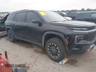 2024 Chevrolet Traverse AWD Z71 с VIN 1GNEVJKSXRJ182106, выставлен на аукционе IAAI как лот 42390235 с пробегом 19 752 миль миль и . История ставок и продаж доступна на DreamBid. Изображение 1.