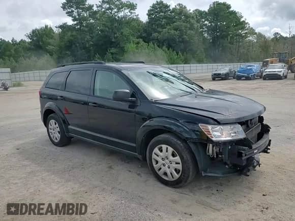 2017 Dodge Journey SE with VIN 3C4PDCAB7HT707471, listed as a Copart auction lot 68506865 with 86,385 mi miles and Salvage title. Bid and sale history available at DreamBid. Image 15.