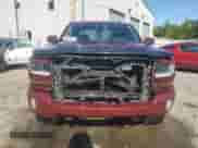 2017 Chevrolet Silverado 1500 LT with VIN 3GCUKREC7HG112885, listed as a Copart auction lot 85834235 with 156,632 mi miles and Salvage title. Bid and sale history available at DreamBid. Image 5.