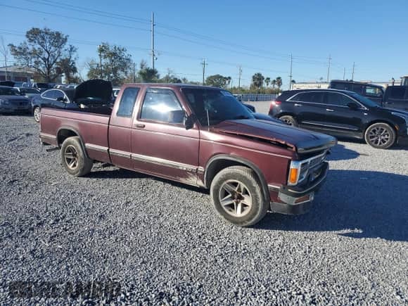 1991 Chevrolet S-10 с VIN 1GCCS19R1M8194351, выставлен на аукционе Copart как лот 82874564 с пробегом 171 584 миль миль и Списание • Salvage title. История ставок и продаж доступна на DreamBid. Изображение 4.