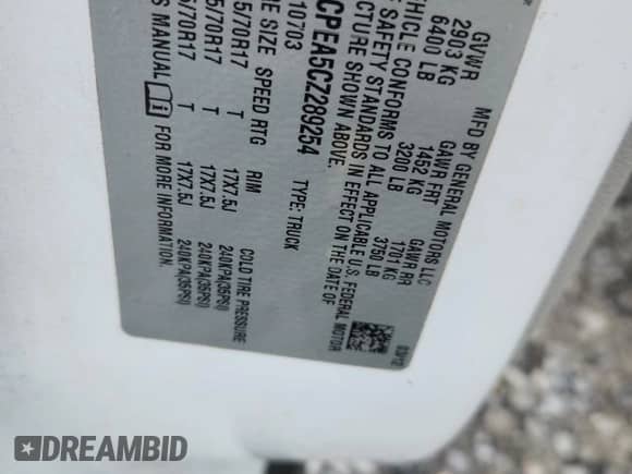 2012 Chevrolet Silverado 1500 Work Truck with VIN 1GCNCPEA5CZ289254, listed as a Copart auction lot 65239955 with 156,761 mi miles and Salvage title. Bid and sale history available at DreamBid. Image 12.