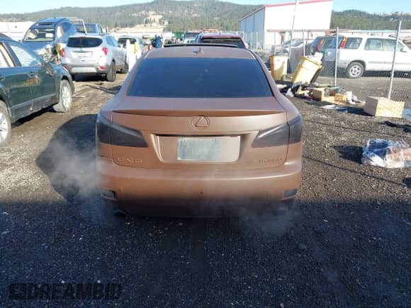 2008 Lexus IS 250 with VIN JTHCK262785024076, listed as a IAAI auction lot 43508012 with 219,589 mi miles and . Bid and sale history available at DreamBid. Image 16.