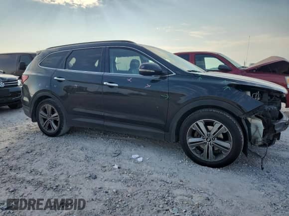 2016 Hyundai Santa Fe SE with VIN KM8SR4HF5GU132474, listed as a Copart auction lot 70669685 with 166,823 mi miles and Salvage title. Bid and sale history available at DreamBid. Image 4.