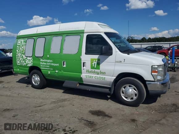 2012 Ford Econoline Cargo Commercial z VIN 1FTNS2EW6CDA08903, wystawiony jako Copart lot #70480015 z przebiegiem 93 137 mil mil oraz Czysty tytuł • Clean title. Historia ofert i sprzedaży dostępna na DreamBid. Obrazek 4.