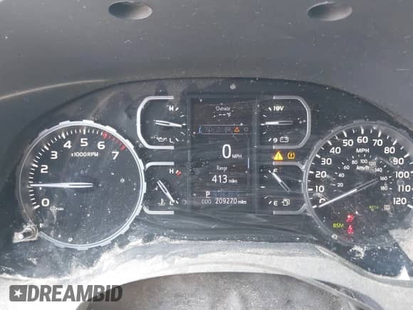 2019 Toyota Tundra SR5 with VIN 5TFAY5F11KX779705, listed as a IAAI auction lot 40004184 with 209,270 mi miles and . Bid and sale history available at DreamBid. Image 7.