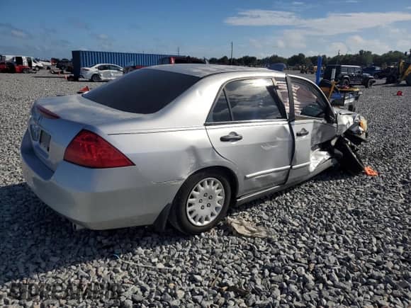 2007 Honda Accord VP с VIN 1HGCM56127A075223, выставлен на аукционе Copart как лот 84865575 с пробегом 81 442 миль миль и Списание • Salvage title. История ставок и продаж доступна на DreamBid. Изображение 3.