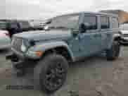 2024 Jeep Wrangler Sahara с VIN 1C4RJXP65RW130860, выставлен на аукционе Copart как лот 70776735 с пробегом 29 940 миль миль и Списание • Salvage title. История ставок и продаж доступна на DreamBid. Изображение 1.