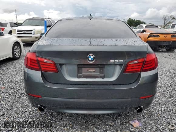 2012 BMW 5 Series 535i xDrive с VIN WBAFU7C5XCDU58489, выставлен на аукционе Copart как лот 70168335 с пробегом 100 559 миль миль и Списание • Salvage title. История ставок и продаж доступна на DreamBid. Изображение 6.