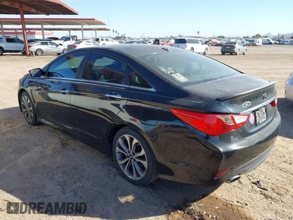 2014 Hyundai Sonata Limited with VIN 5NPEC4AC5EH942505, listed as a IAAI auction lot 42855333 with 207,489 mi miles and . Bid and sale history available at DreamBid. Image 3.