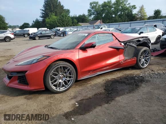 2023 Chevrolet Corvette 3LZ с VIN 1G1YF3D34P5603451, выставлен на аукционе Copart как лот 66665295 с пробегом 11 664 миль миль и Списание • Salvage title. История ставок и продаж доступна на DreamBid. Изображение 1.