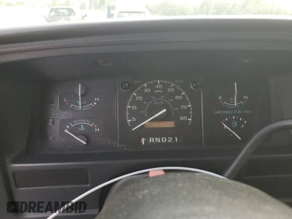 1993 Ford Econoline Cargo with VIN 1FBJS31G7PHA81025, listed as a Copart auction lot 70342975 with Not provided miles and Salvage title. Bid and sale history available at DreamBid. Image 9.