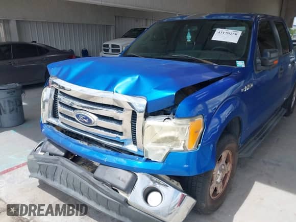 2011 Ford F-150 XL with VIN 1FTEW1CM9BKD27884, listed as a IAAI auction lot 43170250 with 223,577 mi miles and . Bid and sale history available at DreamBid. Image 6.