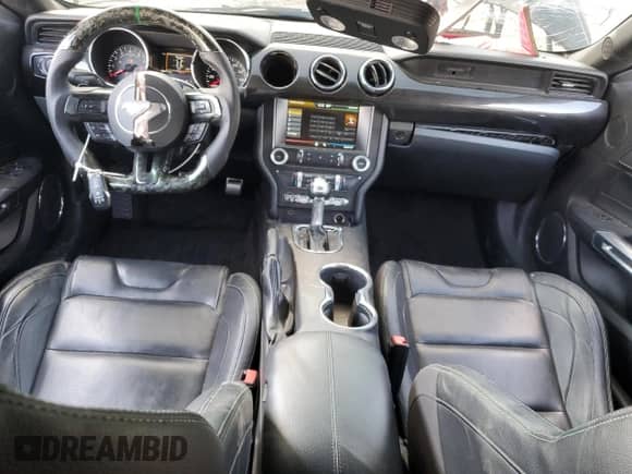 2015 Ford Mustang GT Premium with VIN 1FA6P8CF4F5299594, listed as a Copart auction lot 71454485 with 66,477 mi miles and Salvage title. Bid and sale history available at DreamBid. Image 8.