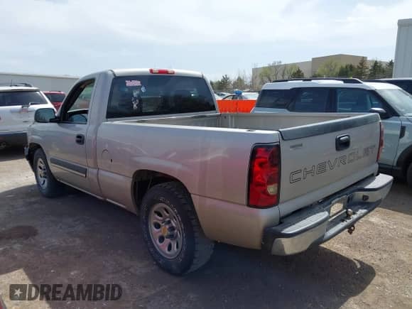 2005 Chevrolet Silverado 1500 Work Truck with VIN 1GCEC14X45Z106318, listed as a IAAI auction lot 41819033 with 153,997 mi miles and . Bid and sale history available at DreamBid. Image 15.