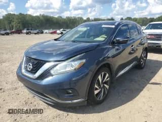 2015 Nissan Murano Platinum with VIN 5N1AZ2MH8FN274950, listed as a Copart auction lot 81990885 with 183,779 mi miles and Salvage title. Bid and sale history available at DreamBid. Image 1.