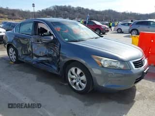 2009 Honda Accord EX-L z VIN 1HGCP258X9A027752, wystawiony jako IAAI lot #41497500 z przebiegiem 111 714 mil mil oraz . Historia ofert i sprzedaży dostępna na DreamBid. Obrazek 1.