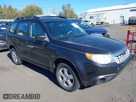 2011 Subaru Forester X with VIN JF2SHABC5BH779626, listed as a IAAI auction lot 43451622 with 155,167 mi miles and . Bid and sale history available at DreamBid. Image 1.
