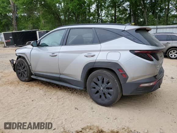 2022 Hyundai Tucson XRT z VIN KM8JF3AE5NU169506, wystawiony jako Copart lot #53980975 z przebiegiem 107 066 mil mil oraz Szkoda całkowita • Salvage title. Historia ofert i sprzedaży dostępna na DreamBid. Obrazek 2.