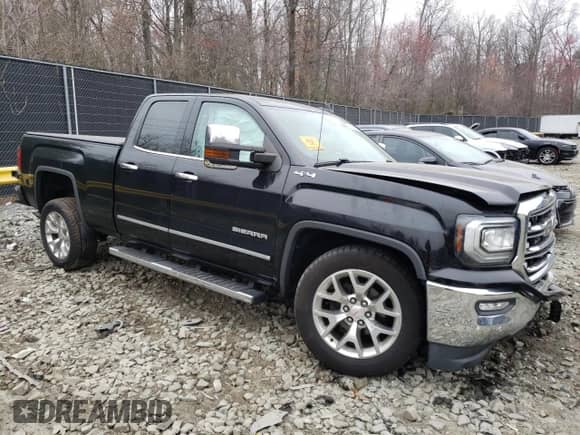 2017 GMC Sierra 1500 SLT z VIN 1GTV2NEJ2HZ189420, wystawiony jako Copart lot #49206865 z przebiegiem 85 393 mil mil oraz Szkoda całkowita • Salvage title. Historia ofert i sprzedaży dostępna na DreamBid. Obrazek 4.