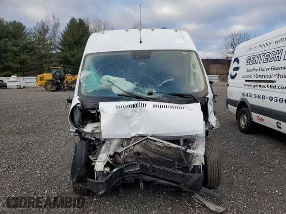 2021 Ram ProMaster Cargo with VIN 3C6LRVDG6ME548385, listed as a Copart auction lot 86113844 with Not provided miles and Non repairable. Bid and sale history available at DreamBid. Image 9.