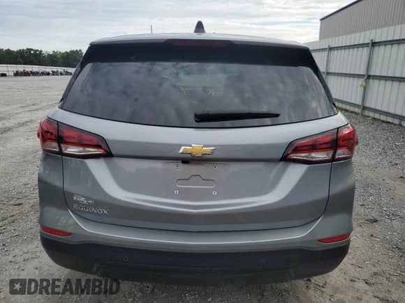 2024 Chevrolet Equinox LS with VIN 3GNAXHEG8RL146500, listed as a Copart auction lot 84876635 with 32,296 mi miles and Salvage title. Bid and sale history available at DreamBid. Image 6.