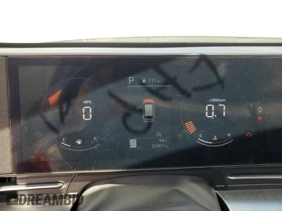 2024 Hyundai Kona SE with VIN KM8HA3AB5RU035281, listed as a Copart auction lot 72745904 with 20,401 mi miles and Salvage title. Bid and sale history available at DreamBid. Image 9.