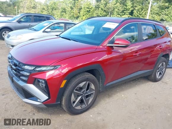 2025 Hyundai Tucson SEL Convenience with VIN 5NMJCCDEXSH490274, listed as a IAAI auction lot 43043807 with 6,245 mi miles and . Bid and sale history available at DreamBid. Image 2.