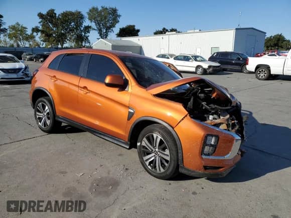 2020 Mitsubishi Outlander ES с VIN JA4AP3AUXLU016085, выставлен на аукционе Copart как лот 70232124 с пробегом Не указан миль и Списание • Salvage title. История ставок и продаж доступна на DreamBid. Изображение 4.