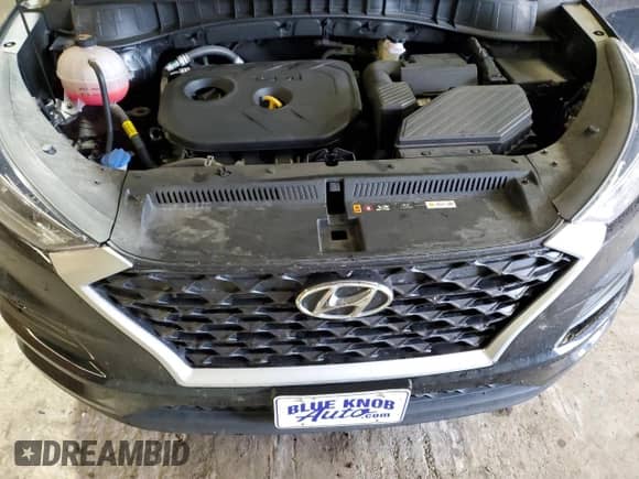 2021 Hyundai Tucson Value with VIN KM8J3CA46MU394791, listed as a Copart auction lot 81676295 with 55,010 mi miles and Salvage title. Bid and sale history available at DreamBid. Image 12.