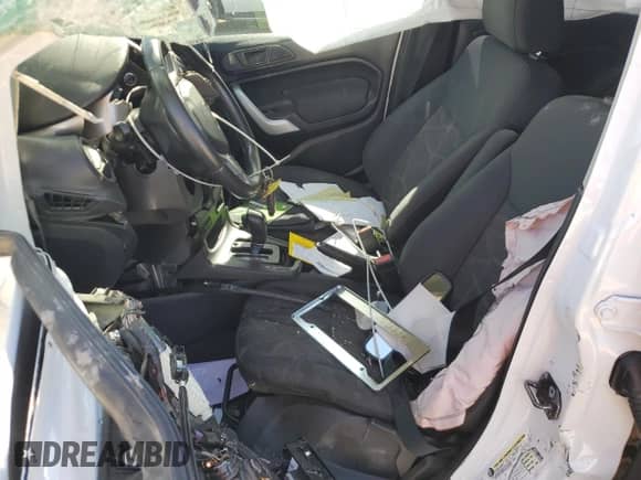 2012 Ford Fiesta SES with VIN 3FADP4FJ2CM219246, listed as a Copart auction lot 66651875 with Not provided miles and Salvage title. Bid and sale history available at DreamBid. Image 7.