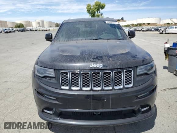2014 Jeep Grand Cherokee SRT-8 z VIN 1C4RJFDJXEC379766, wystawiony jako Copart lot #63656015 z przebiegiem Nie podano mil oraz Szkoda całkowita • Salvage title. Historia ofert i sprzedaży dostępna na DreamBid. Obrazek 5.