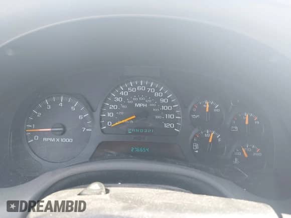 2002 Chevrolet TrailBlazer LS z VIN 1GNDS13S822370447, wystawiony jako IAAI lot #42769544 z przebiegiem 276 654 mil mil oraz . Historia ofert i sprzedaży dostępna na DreamBid. Obrazek 7.