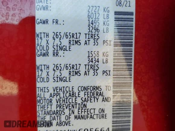 2022 Nissan Frontier Pro-X с VIN 1N6ED1EJ4NN605664, выставлен на аукционе Copart как лот 84564965 с пробегом 84 307 миль миль и Списание • Salvage title. История ставок и продаж доступна на DreamBid. Изображение 12.