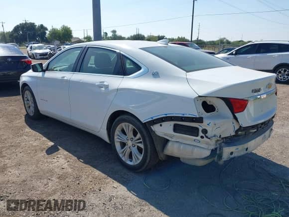 2015 Chevrolet Impala LT z VIN 2G1115SL1F9165486, wystawiony jako IAAI lot #43562598 z przebiegiem 187 576 mil mil oraz . Historia ofert i sprzedaży dostępna na DreamBid. Obrazek 3.