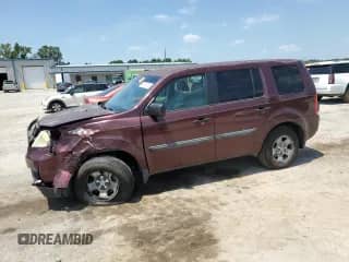 2013 Honda Pilot LX с VIN 5FNYF3H28DB044540, выставлен на аукционе Copart как лот 68875965 с пробегом Не указан миль и Списание • Salvage title. История ставок и продаж доступна на DreamBid. Изображение 1.