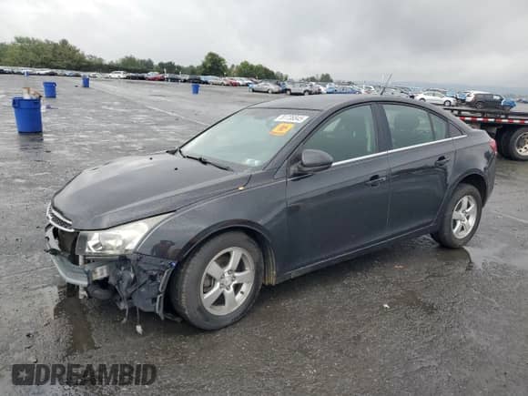 2012 Chevrolet Cruze 1LT with VIN 1G1PF5SC6C7231605, listed as a Copart auction lot 81736845 with Not provided miles and Salvage title. Bid and sale history available at DreamBid. Image 1.